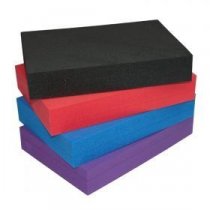 classic yoga block - purple heather